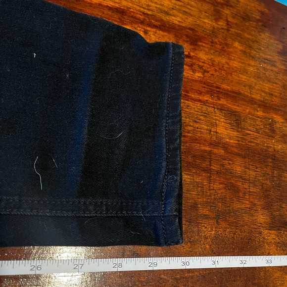 Old Navy high rise straight black jeans size 12 - Picture 3 of 3